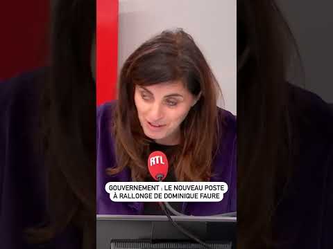 Gouvernement : le nouveau poste à rallonge de Dominique Faure !