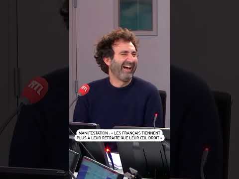 🤣 Manifestation : « Les Français tiennent plus à leur retraite qu&rsquo;à leur œil droit »