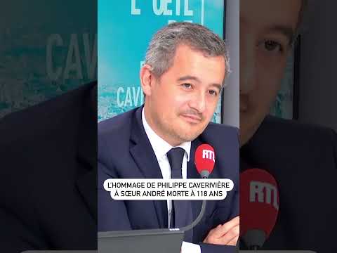 Philippe Caverivière rend hommage à Sœur André, morte à 118 ans