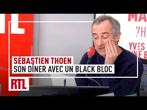 Le dîner de Sébastien Thoen avec un Black bloc