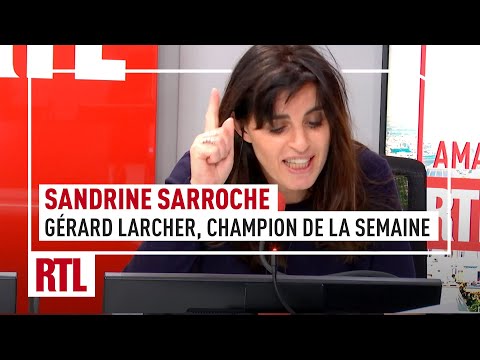 Sandrine Sarroche : Gérard Larcher, son champion de la semaine