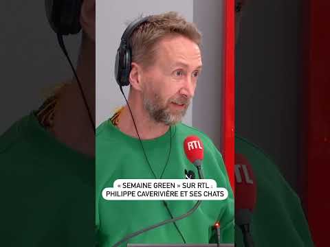 « Semaine Green » sur RTL : Philippe Caverivière et ses chats