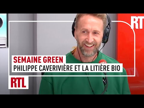 « Semaine Green » sur RTL : la litière bio pour chats, le défi de Philippe Caverivière