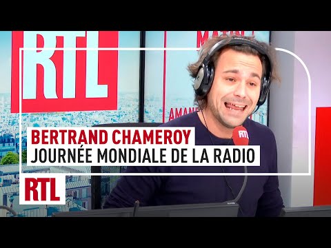 Bertrand Chameroy célèbre la journée mondiale de la radio