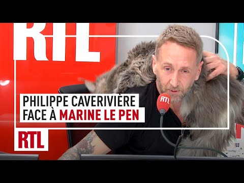 Philippe Caverivière face à Marine Le Pen