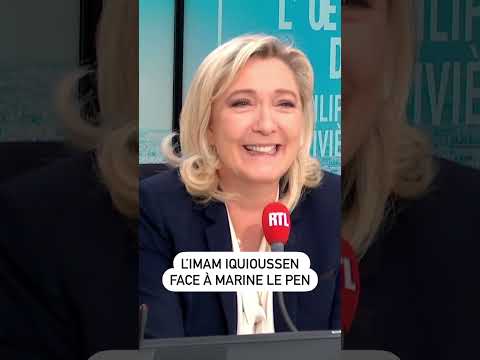 L&rsquo;imam Iquioussen face à Marine Le Pen