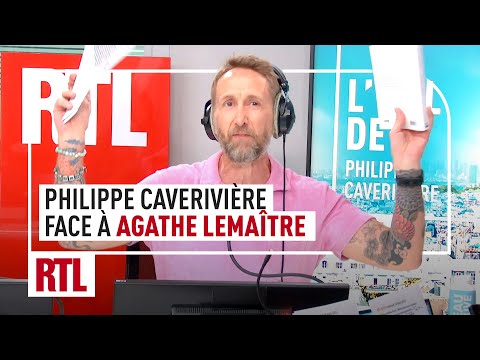 Philippe Caverivière face à Agathe Lemaître