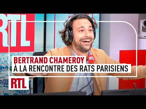 Bertrand Chameroy à la rencontre des rats parisiens
