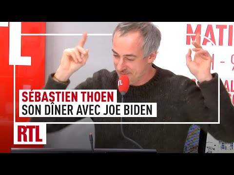 Sébastien Thoen : son dîner avec Joe Biden