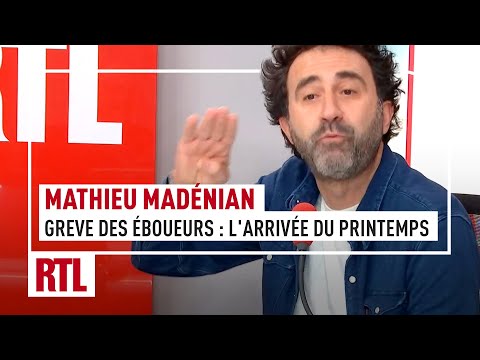 Mathieu Madénian : la grève des éboueurs et l’arrivée du printemps