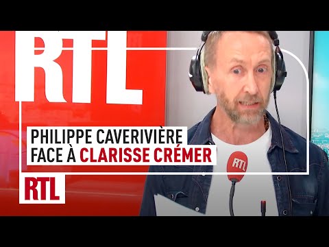 Philippe Caverivière face à la navigatrice Clarisse Crémer