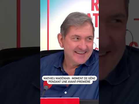 Moment de gêne pour Mathieu Madénian pendant une avant-première