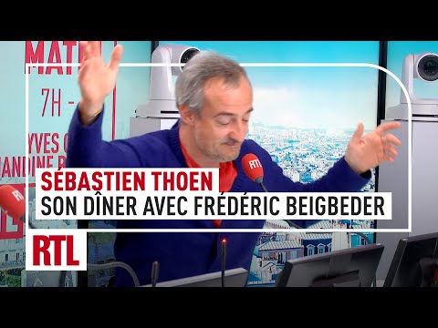 Sébastien Thoen : son dîner avec Frédéric Beigbeder