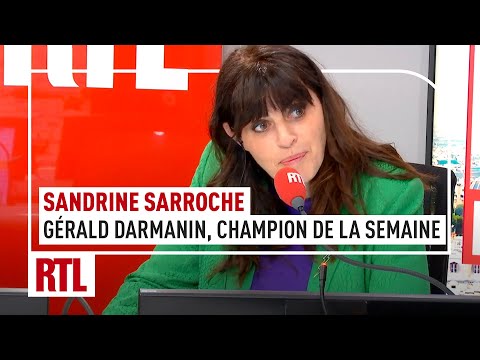 Sandrine Sarroche : Gérald Darmanin, son champion de la semaine