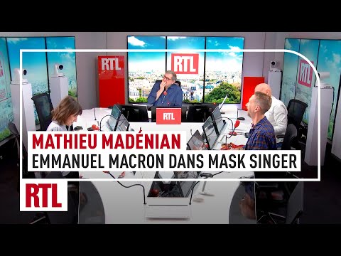 Mathieu Madénian : « Emmanuel Macron dans Mask Singer déguisé en dromadaire »