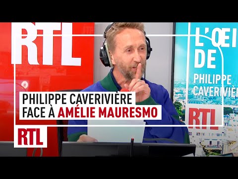 Philippe Caverivière face à Amélie Mauresmo