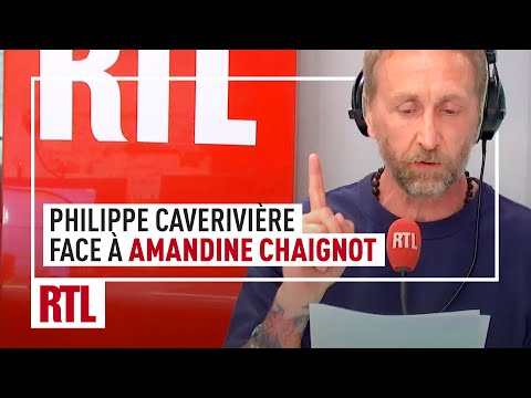 Philippe Caverivière face à la Cheffe Amandine Chaignot