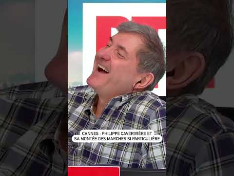 Festival de Cannes : Philippe Caverivière et sa montée des marches si particulière