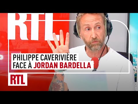 Philippe Caverivière face à Jordan Bardella, président du Rassemblement National