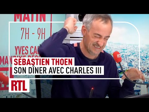 Sébastien Thoen : son dîner avec Charles III « qui adore la matinale de RTL »