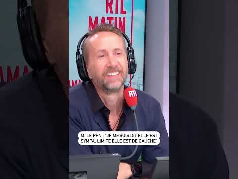 Mathieu Madénian : Marine Le Pen « en fait elle est sympa, limite elle est de gauche »