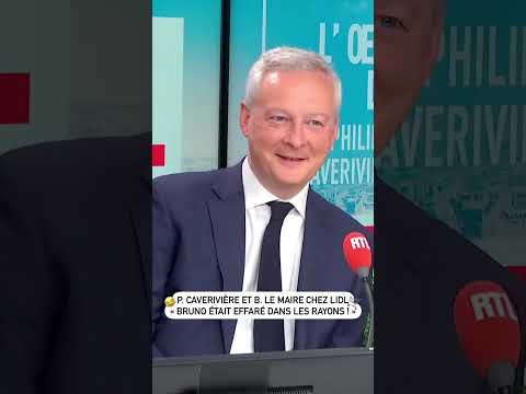 Philippe Caverivière et Bruno Le Maire chez Lidl : « Bruno était effaré dans les rayons ! »