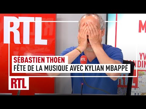 Sébastien Thoen : la Fête de la Musique avec Kylian Mbappé