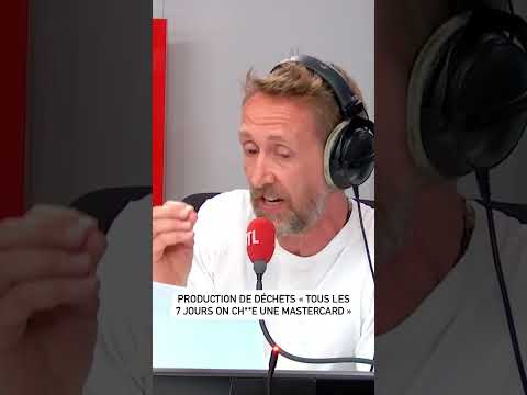 Production de déchets :  » Tous les 7 jours on chi**e une MasterCard « 