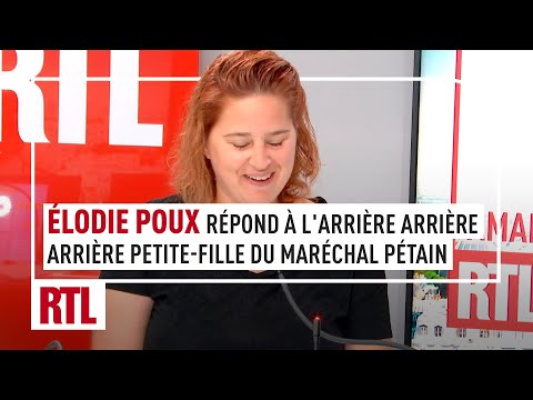 Fête des mères : Elodie Poux répond à l’arrière arrière arrière petite-fille du maréchal Pétain