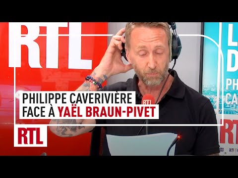 Philippe Caverivière face à Yaël Braun-Pivet, président de l&rsquo;Assemblée nationale