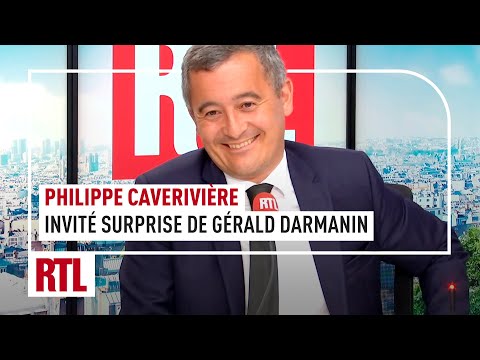 Philippe Caverivière invité surprise de Gérald Darmanin