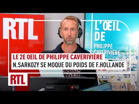 Le 2ème œil de Philippe Caverivière : Nicolas Sarkozy se moque du poids de François Hollande
