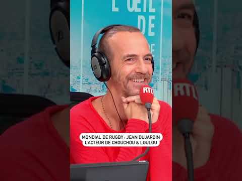 Coupe du Monde de Rugby : cérémonie d’ouverture avec Jean Dujardin, l’acteur de « Chouchou & Loulou »