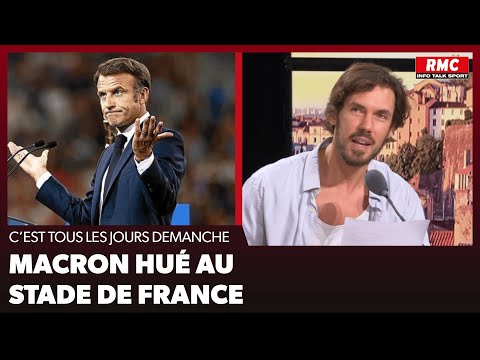 Macron hué au Stade de France