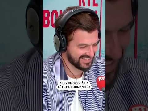 Alex Vizorek était à la Fête de l’Humanité ce week-end !