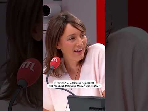 Franck Ferrand, Lorànt Deutsch, Stéphane Bern « 85 kilos de muscles mais à eux trois »