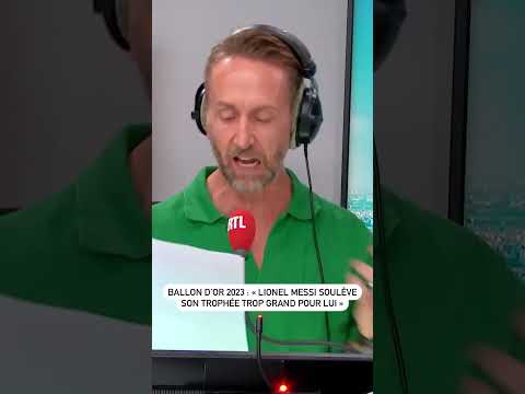 Ballon d’Or 2023 : « Lionel Messi soulève son trophée trop grand pour lui »