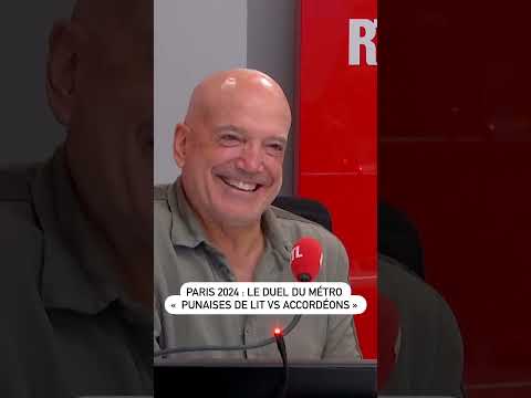 Paris 2024 : le duel du métro « punaises de lit vs accordéons »