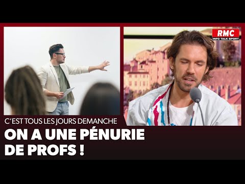 Arnaud Demanche – On a une pénurie de profs !