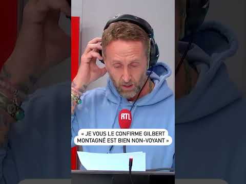 « Je vous le confirme Gilbert Montagné est bien non-voyant »