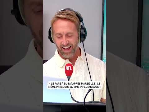 « Le pape à Dubaï après Marseille : le même parcours qu’une influenceuse »