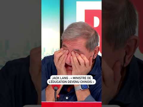 Jack Lang : « ministre de l’Éducation devenu chinois »