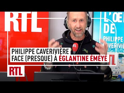 Philippe Caverivière face (presque) à Églantine Éméyé