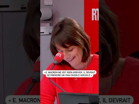 « Emmanuel Macron ne voit rien arriver, il devrait se prendre un vrai chien d’aveugle »