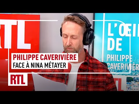 Philippe Caverivière face à Nina Métayer