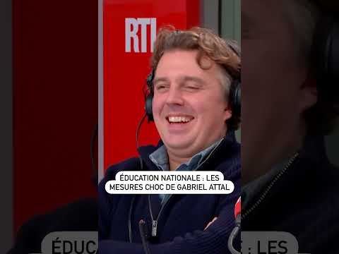 Education nationale : les mesures chocs de Gabriel Attal