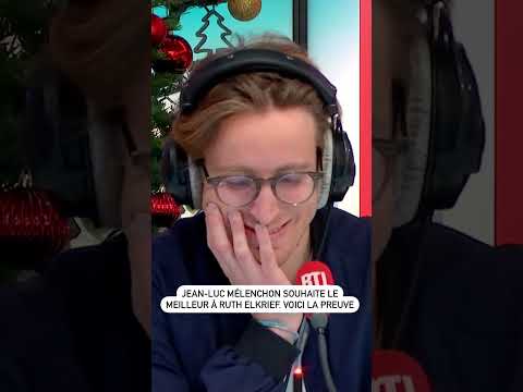 La preuve que Jean-Luc Mélenchon souhaite le meilleur à Ruth Elkrief
