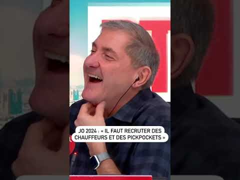 « JO 2024 : il faut recruter des chauffeurs et des pickpockets »