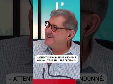 « Attention bagage abandonné, ah non, c’est Philippe Croizon