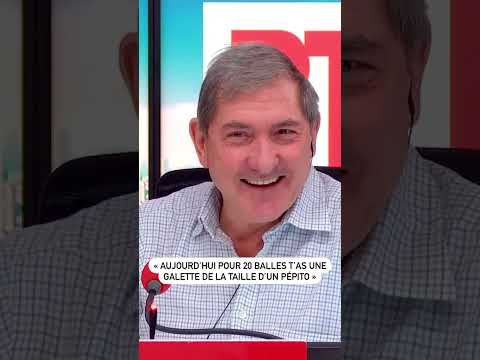 « Aujourd’hui pour 20 balles t’as une galette de la taille d’un Pépito » 🤣